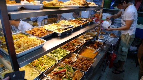 When ordering cai png, never forget the gravy or curry.